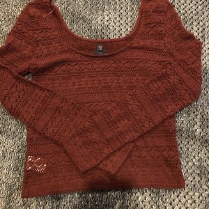 Scarlet American Eagle sweater